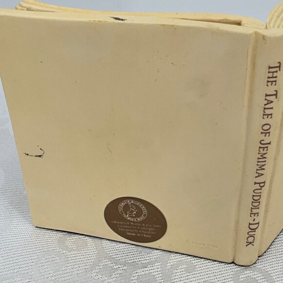 Beatrix Potter Photo Frame 1995 "The Tale Of Jemima Puddle-Duck" Handcrafted Col - Picture 5 of 7
